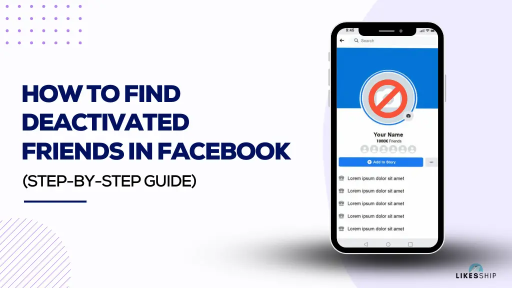 How To Find Deactivated Friends In Facebook?